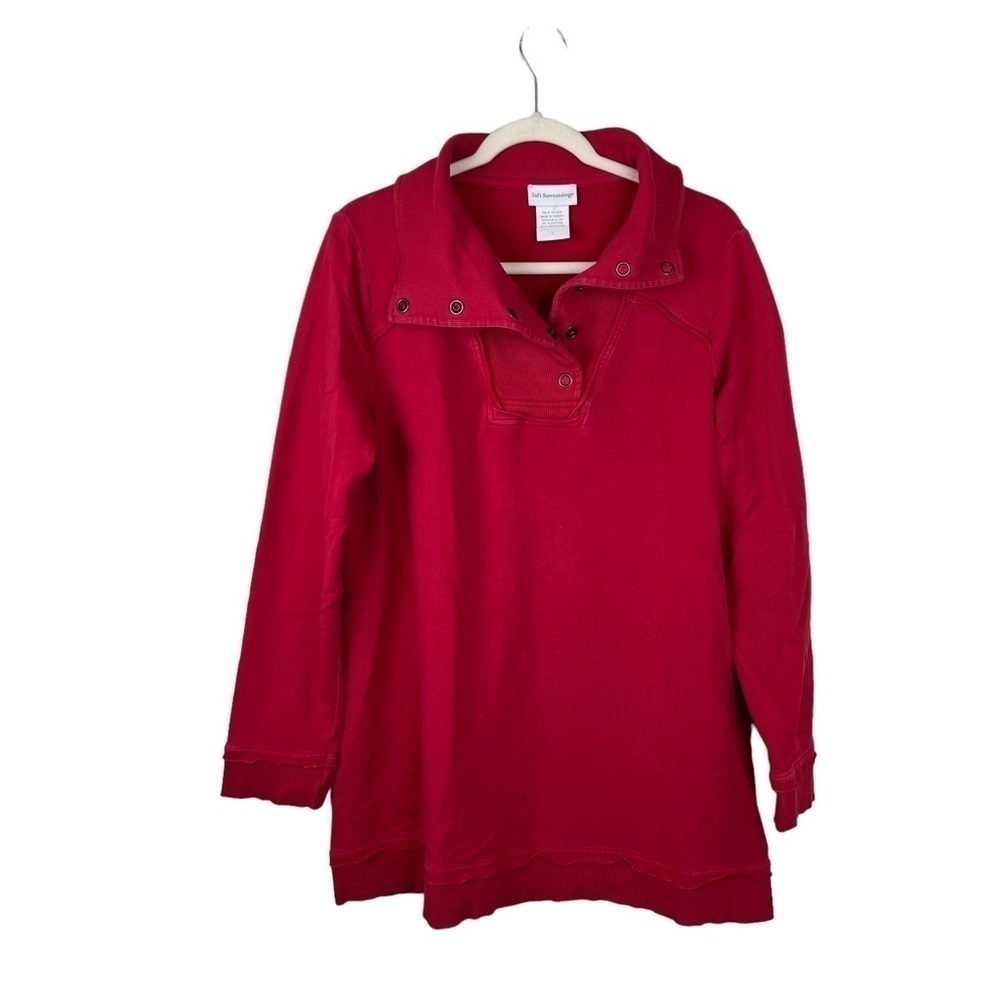 Soft Surroundings Vintage Wash Sweatshirt